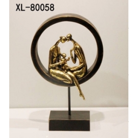 全家福- y15607 立體雕塑.擺飾-立體擺飾 動物.人物系列